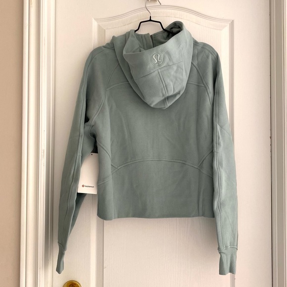 Lululemon Scuba Oversized Full-Zip * Silver Blue Size XS/S NWT - Picture 9 of 11